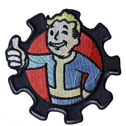 Vault Boy Iron On Sew On Embroidered Cosplay Fan Patch