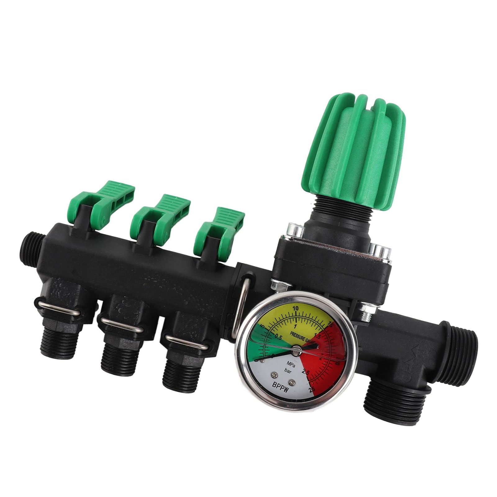 Válvula de Control para Pulverizador Agrícola, Instalación de 3 Vías