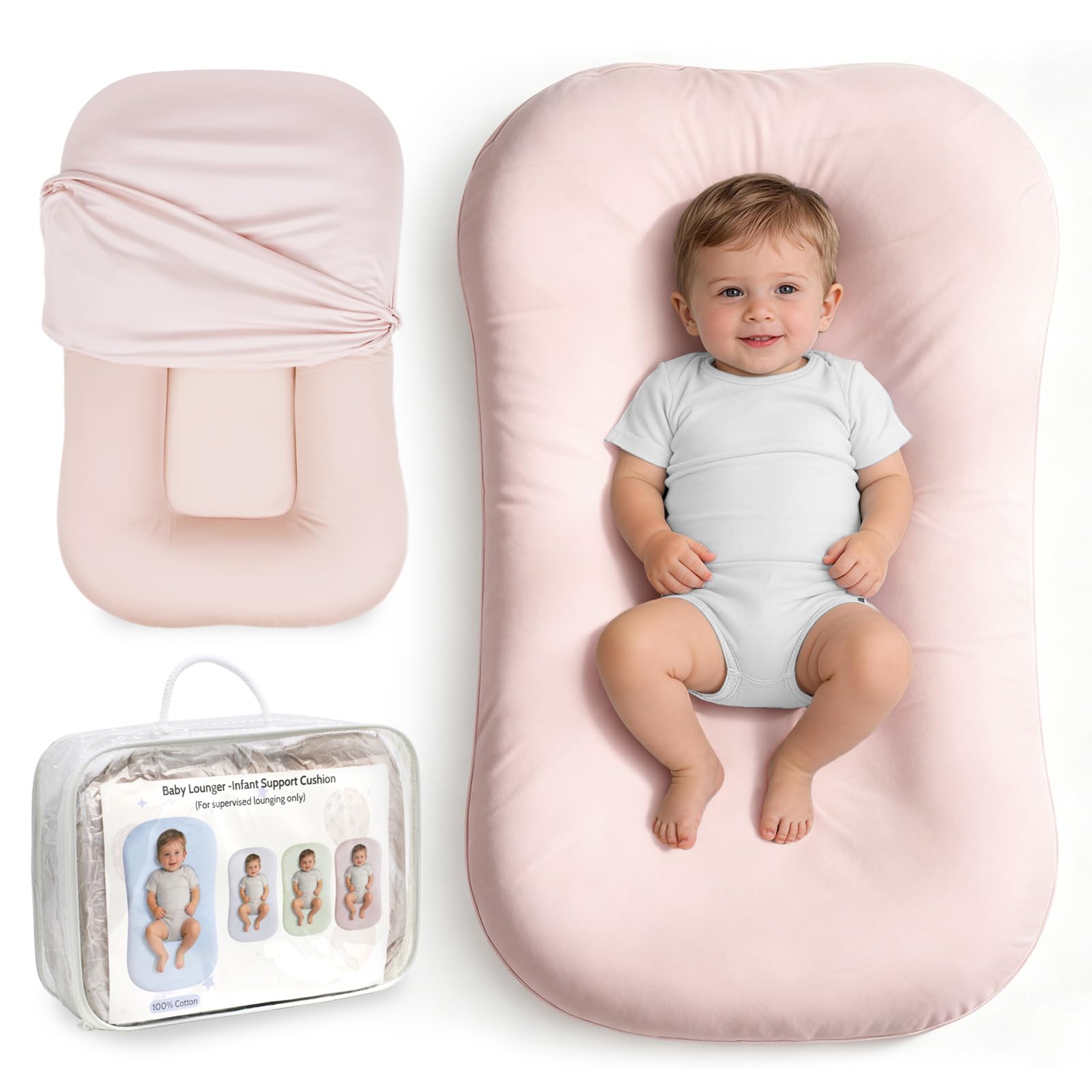 LAYVIC Infant Support Cushion - floor seats and loungers | Mubboo