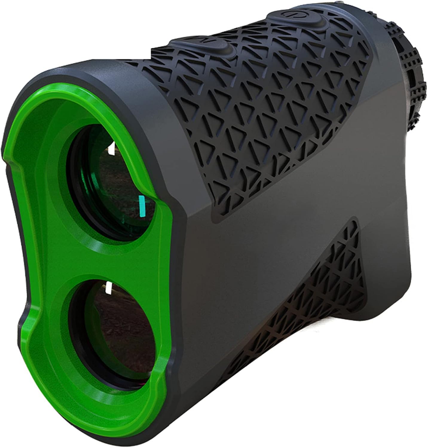 Golf Rangefinder 800/1200/1500 Yards Hunting Rangefinder with Scan Mode Rangefinder with Slope Flag Pole Locking Vibration Scan Mode Track Prey Golf Range Finder with Slope On/Off 1500m ()