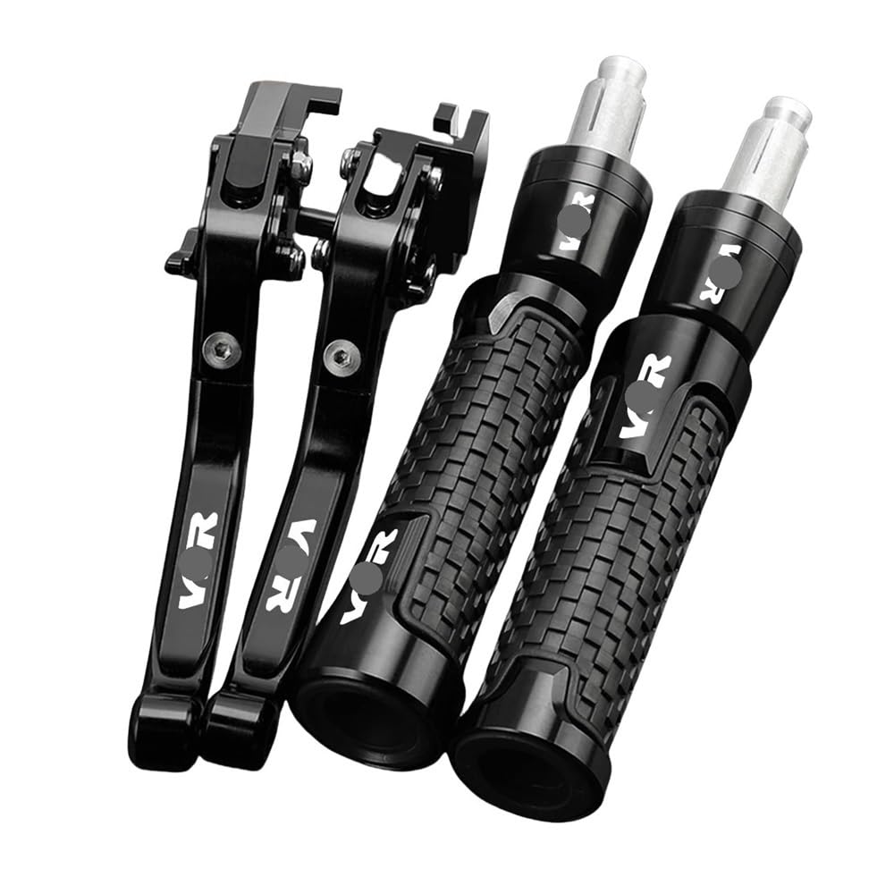 PLIQVBN Clutch Brake shafts Motorcycle Brake Clutch Levers Handlebar Grips Ends for VFR800 VFR800F VFR 800 for VTEC 2002-2017 VFR750 F/R/FH/FV