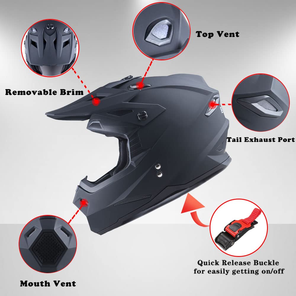 Amazon.com: 1Storm Adult Motocross Helmet BMX MX ATV Dirt Bike Four Wheeler Quad Motorcycle Full Face Helmet Racing Style: HF801 Sonic Blue : Automotive Amazon.com: 1Storm Adult Motocross Helmet BMX MX ATV Dirt Bike Four Wheeler Quad Motorcycle Full Face Helmet Racing Style: HF801 Sonic Blue : Automotive
