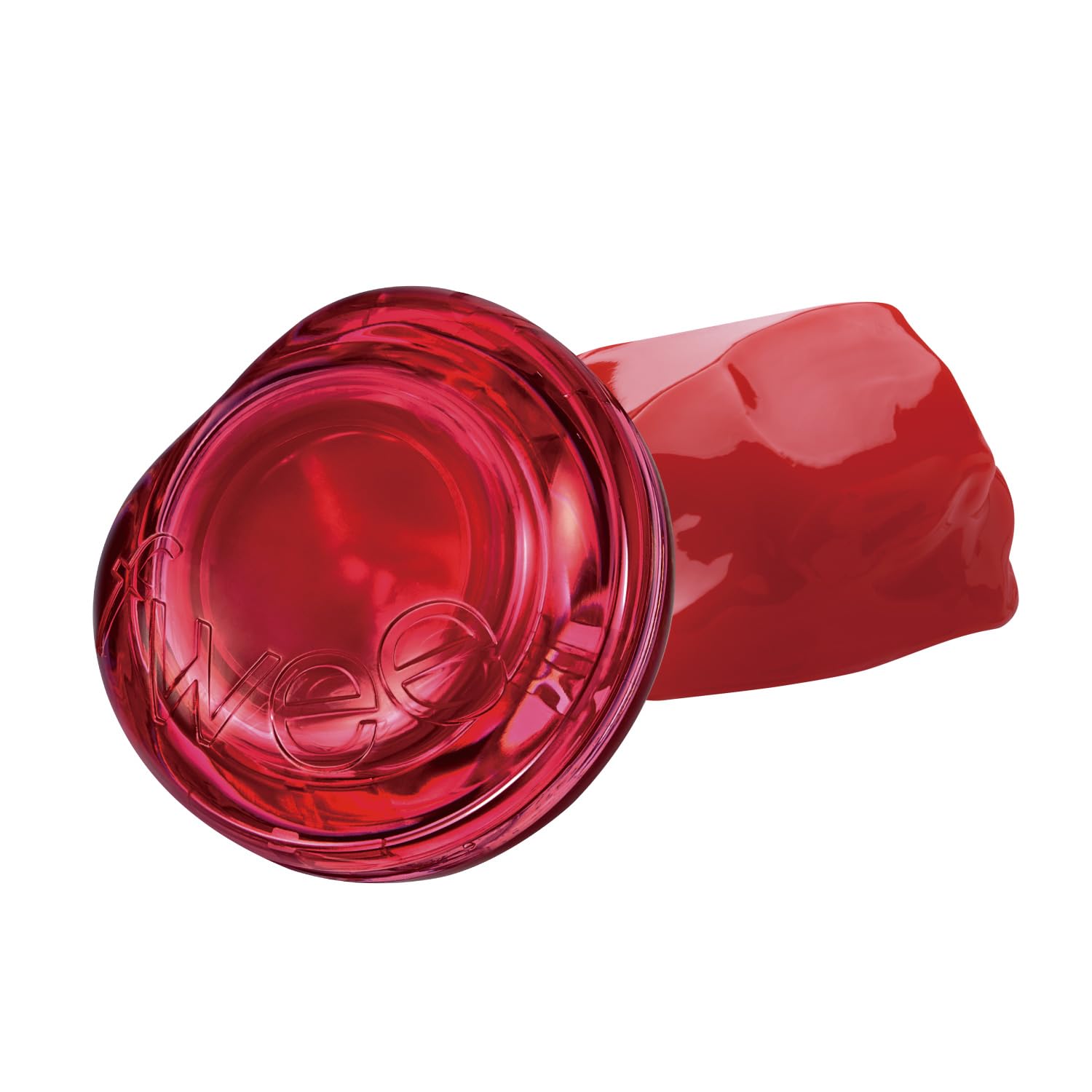 fwee Glowy Jelly Pot, Vivid Coral, 4 g (Pack of 1)