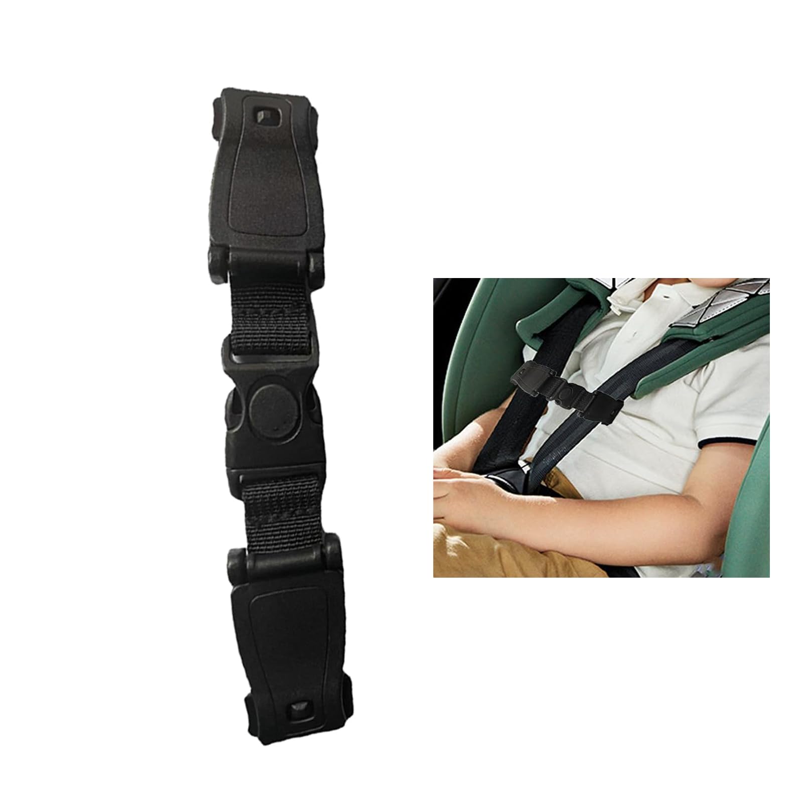 Seat Chest Harness Clip,Anti Escape Seat Strap Baby Harness Chest Clip,Baby Anti-Slip Safety Strap,for Baby Seats,Strollers,High Chairs,Baby Carrier,