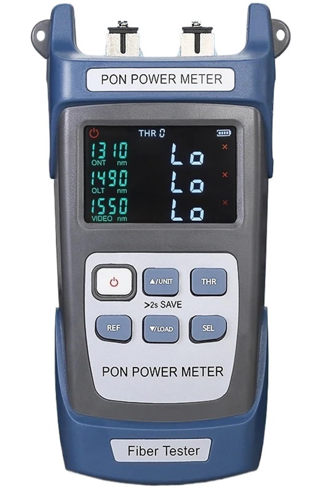 Kit de Prueba - Puerto UPC/APC AUA-350U/A (opcional) Medidor de potencia PON de fibra óptica de 1310/1490/1550 nm FTTX/ONT/OLT(350A)