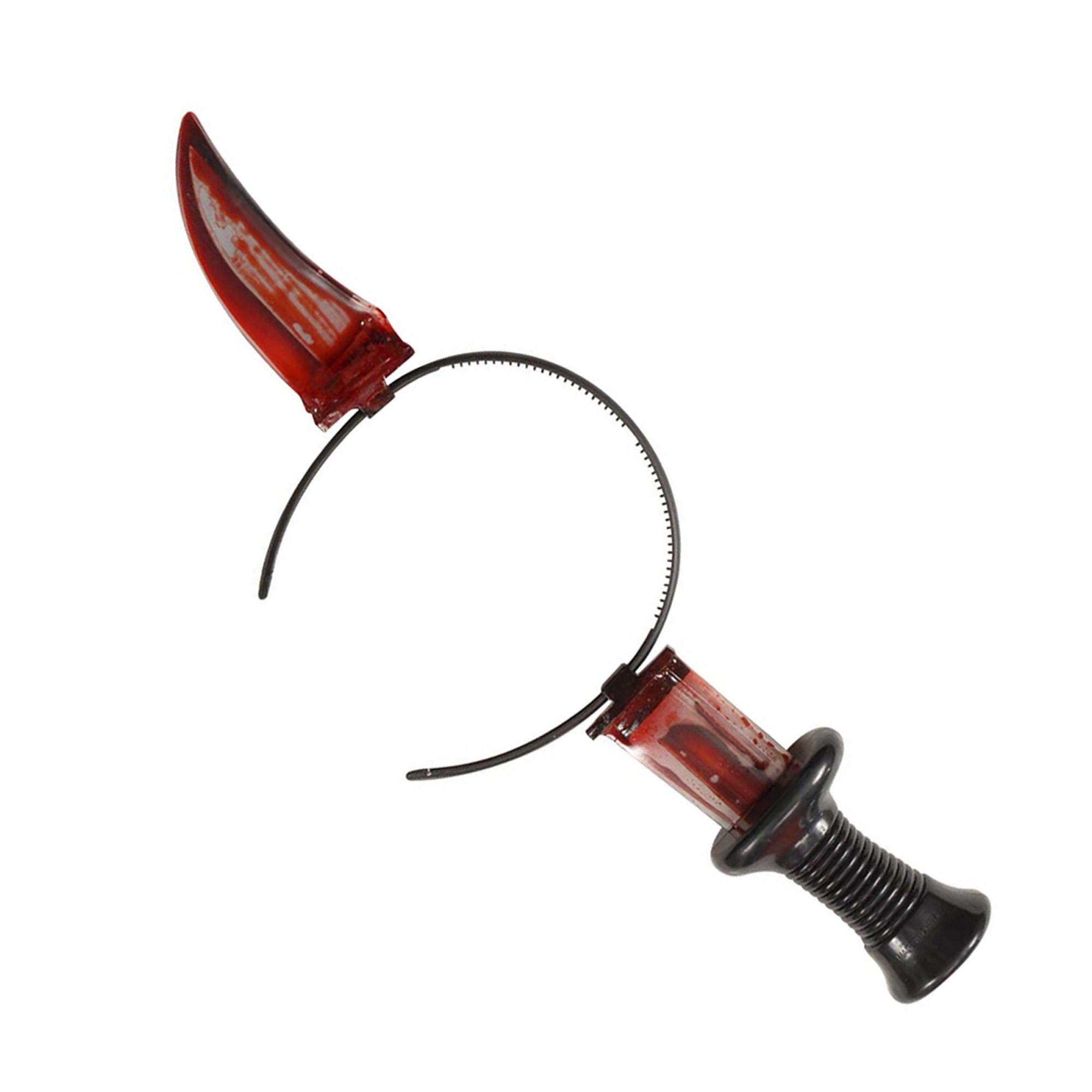 Widmann Bloody Knife Thru Head Costume Accessory
