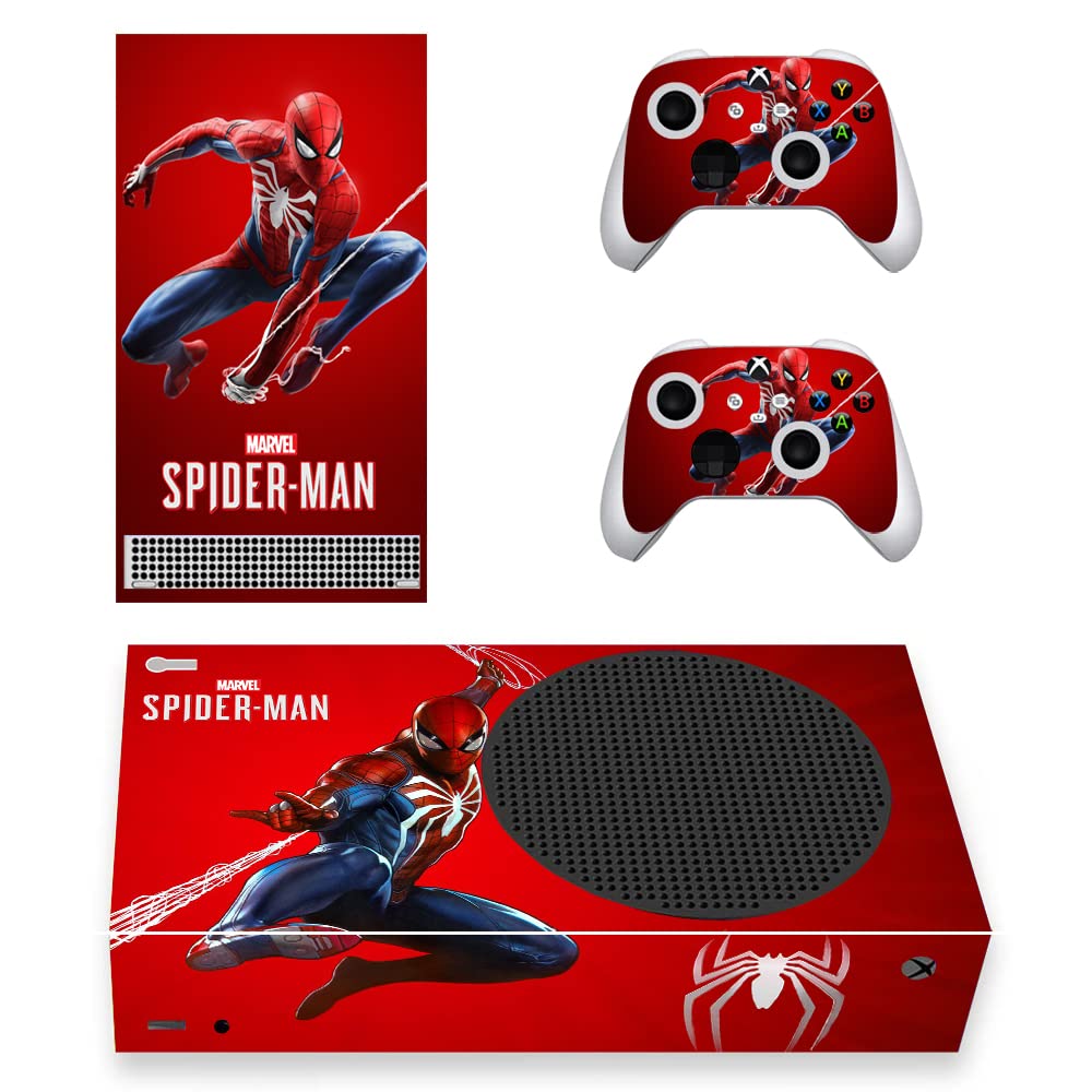 Decal Moments Xbox Series S Skin Console Xbox Series Controllers Skin Decal Stickers Red Spider