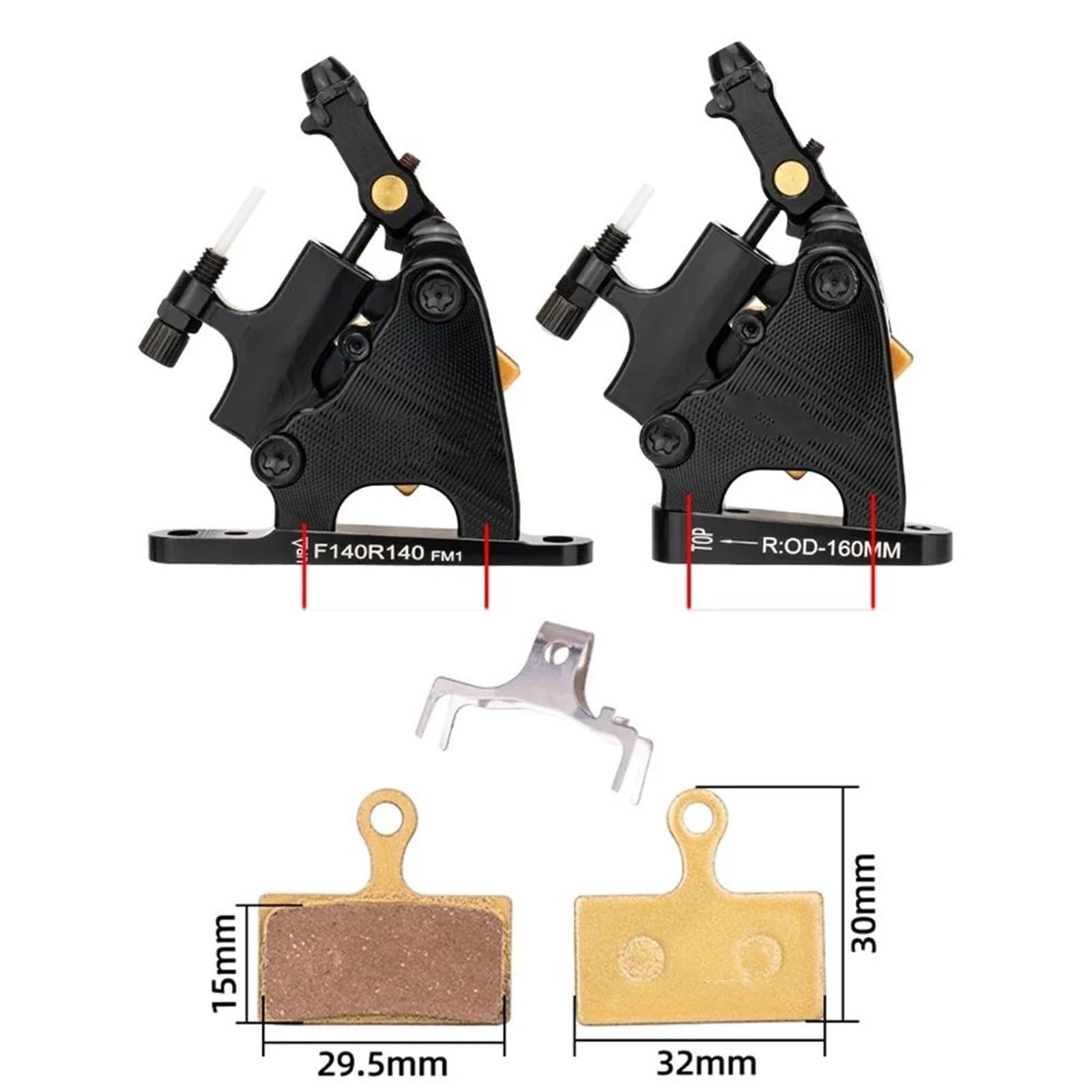 Linia roweru szosowego ciągnięcie hydraulicznych zacisków hamulca tarczowego góra rower szosowy hamulec tarczowy 140mm 160mm wirnik hamulca Bęben HamulACcowy Rowerowy