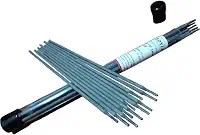 E4303 Hastes de solda de aço carbono 1/8" x 14", hastes de soldagem de ferro fundido, eletrodos de haste de soldagem a arco 453 g (15 varas)