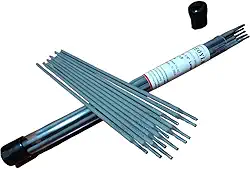 E4303 Hastes de solda de aço carbono 1/8" x 14", hastes de soldagem de ferro fundido, eletrodos de haste de soldagem a arco 453 g (15 varas)