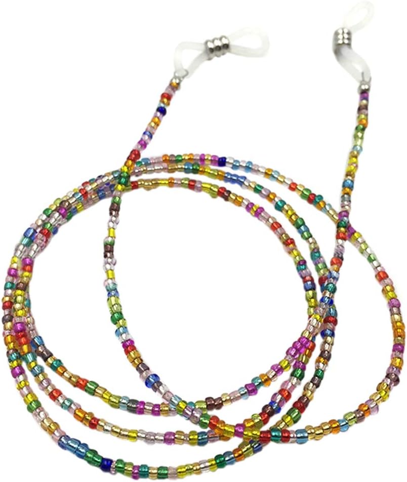 Pinksee Eyeglass Chain Beaded Reading Glasses Lanyard Retainer Strap Sunglasses Holder