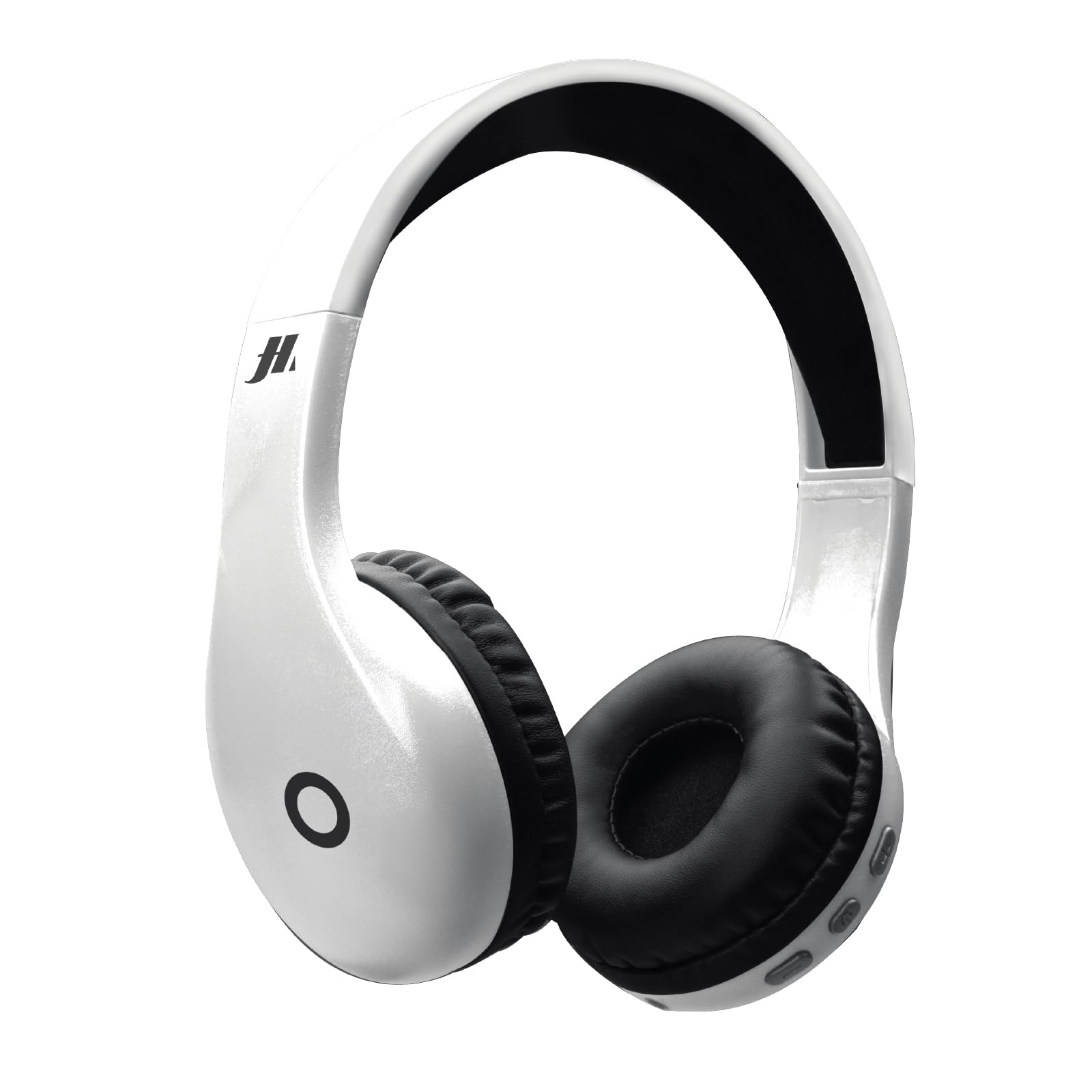 MUSIC HERO Regulowane słuchawki stereo z miękkimi nausznikami i wbudowanym mikrofonem, bezprzewodowe V5.0, przyciski połączeń i zarządzanie muzyką.
