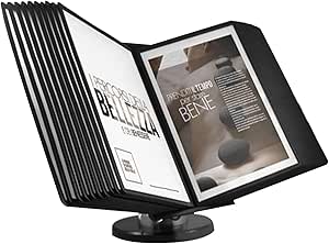 Amazon.com: Desktop Reference System - Catalog Display Rack, 20 Page ...