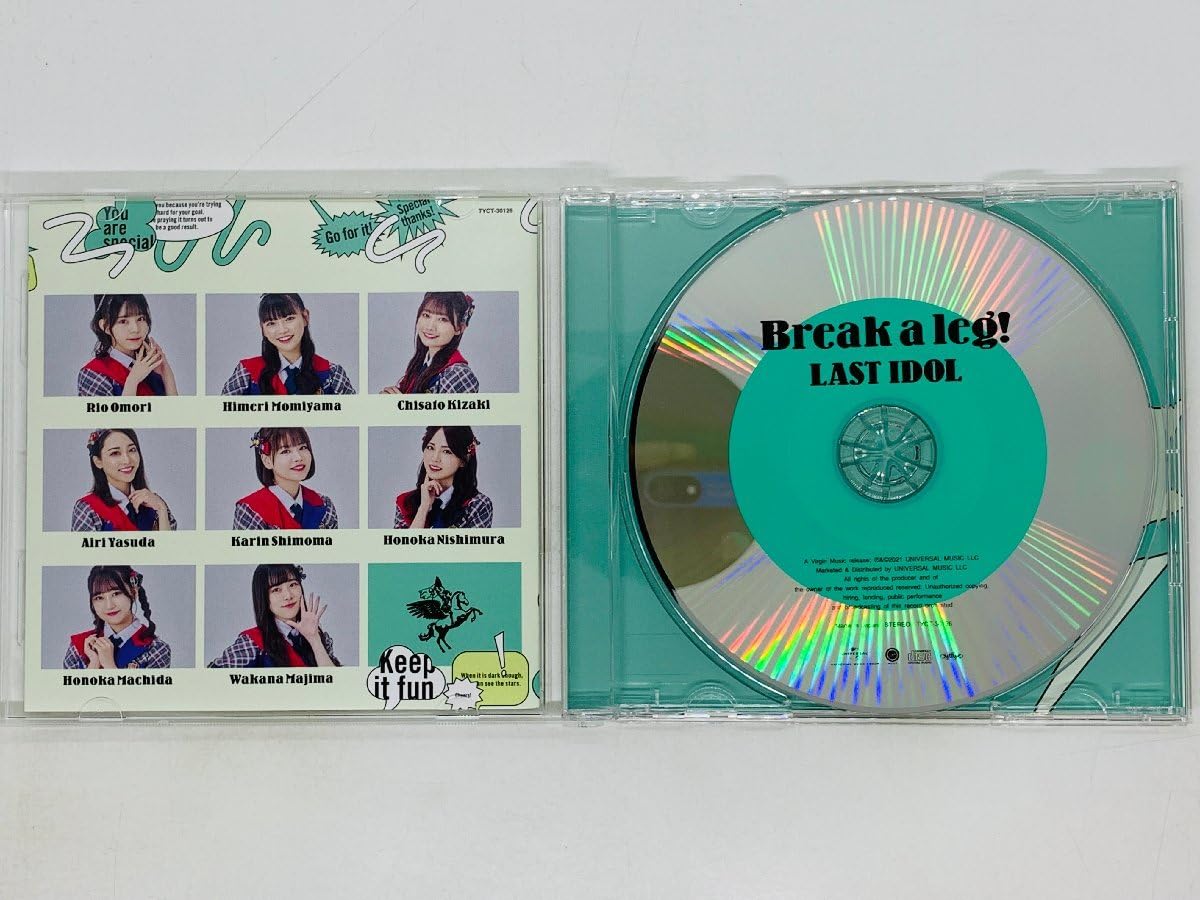 Amazon.co.jp: CD LAST IDOL Break a leg! / ラストアイドル/帯付き