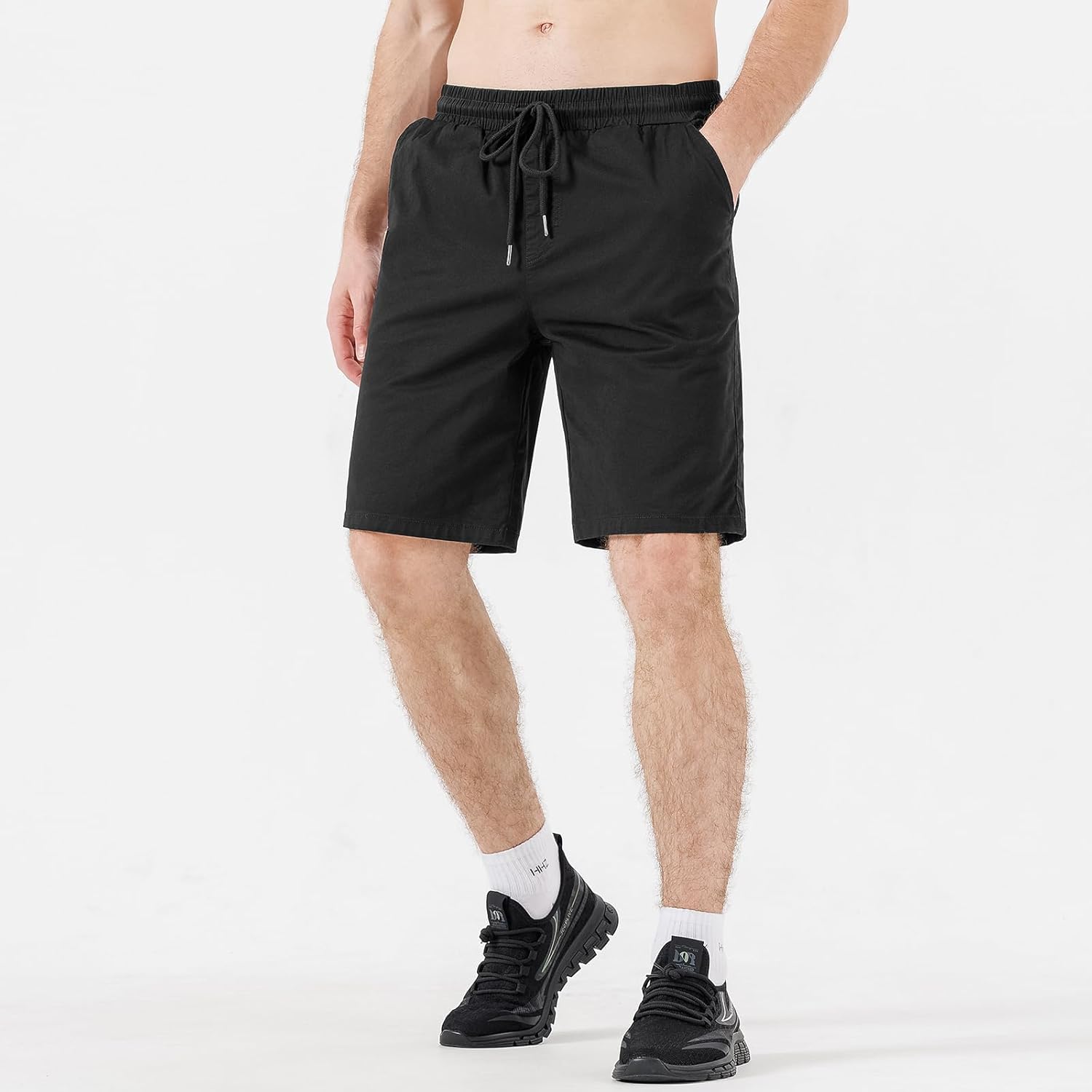 HHZ Bermuda masculina casual de algodão com cordão sarja elástica verão praia shorts bermudas em promoção! Veja a oferta e mais achadinhos de Shorts & Bermudas 2 Hoje é o melhor dia para comprar HHZ Bermuda masculina casual de algodão com cordão sarja elástica verão praia shorts bermudas com aquele preço maroto! Promoção! Aproveite a oferta! 2