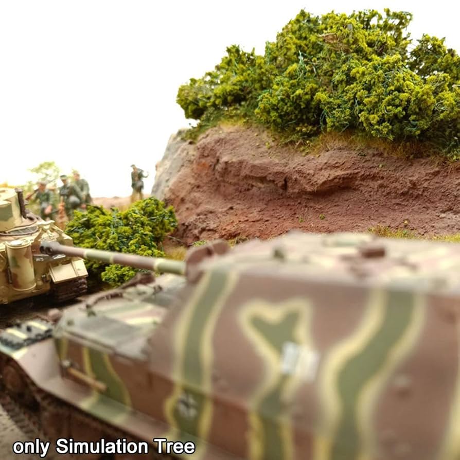 1Set DIY Miniature Garden Decor Static Scenery Model Landscape Wargame