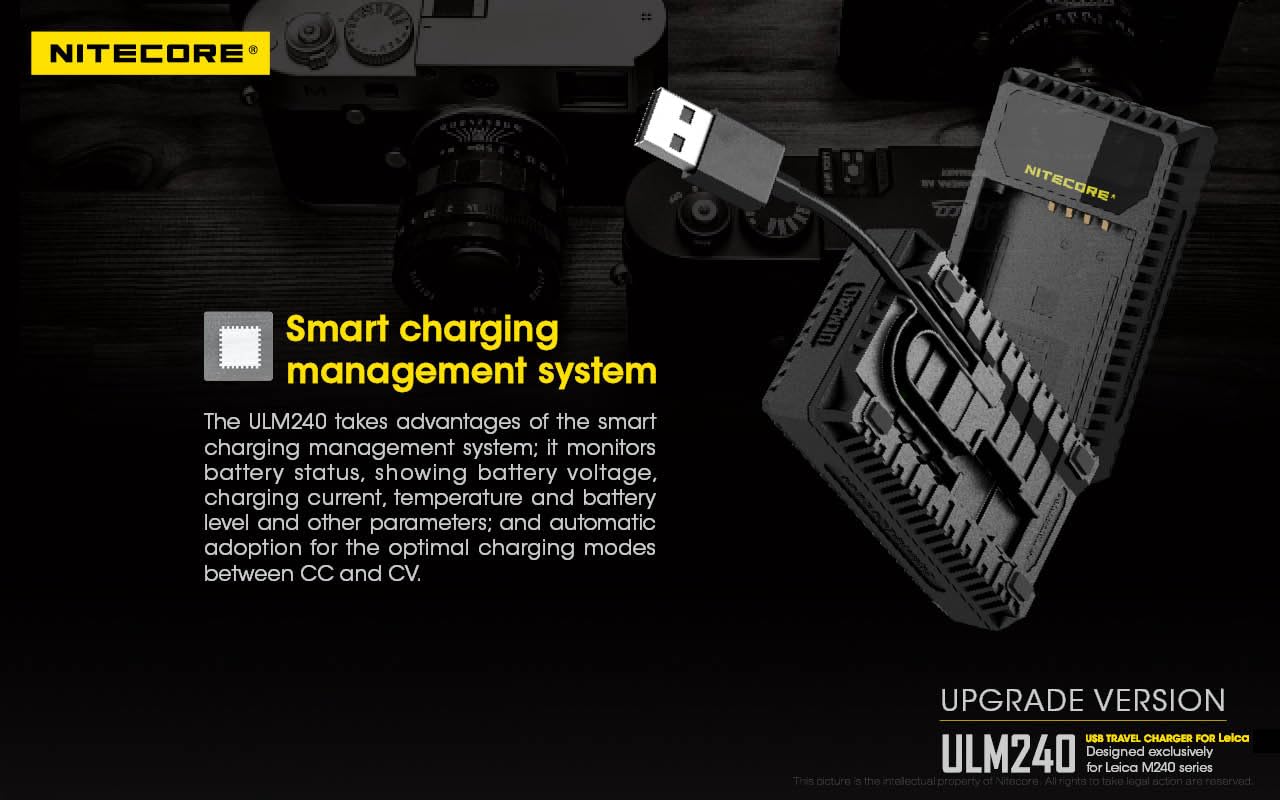 Amazon.co.jp: ULM240 USB充電器 ライカBP-SCL2用 ライカM (Typ 262