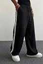 dockstreet Mens Open Bottom Wide Legged Sweatpants.24RTB0226D-TWO Striped-Open Bottoms-28 gallery image