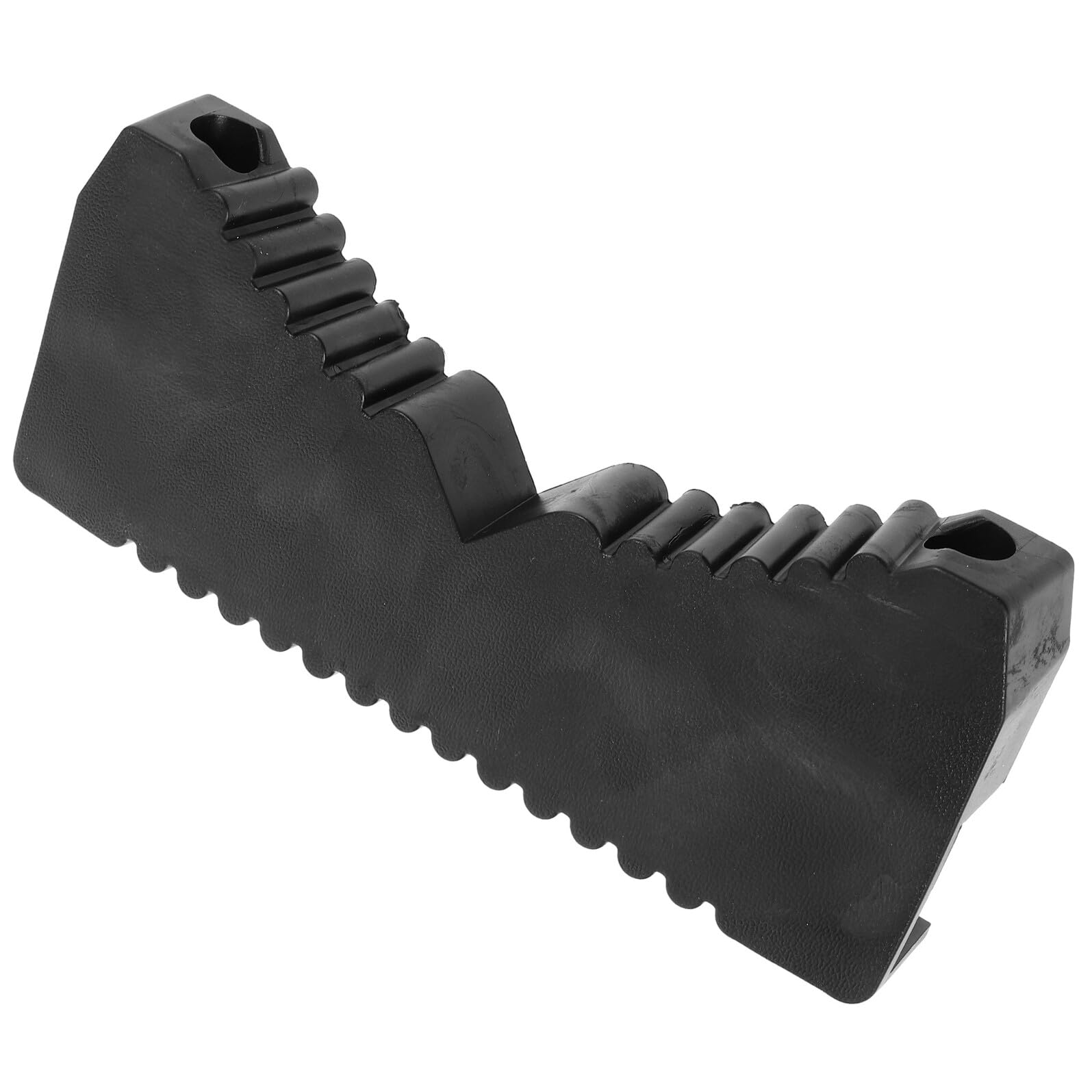 Échelle d'escalade stabilisateur Kisangel 25 cm protecteur borne aluminium noir