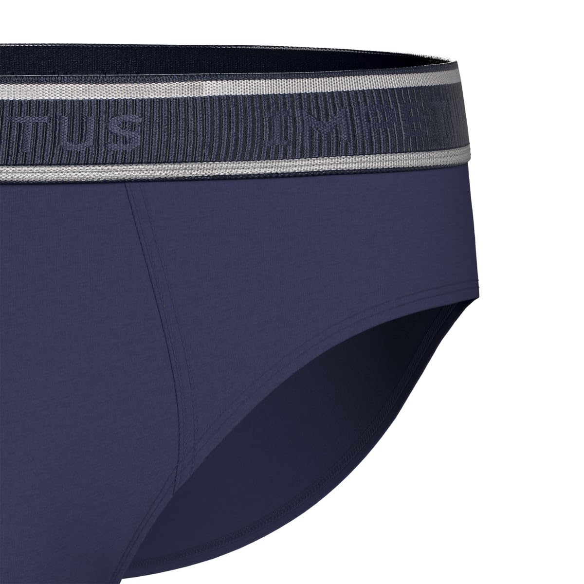 IMPETUS - Pack de 3 Slips de Algodón Stretch Essentials Negro Gris Azul