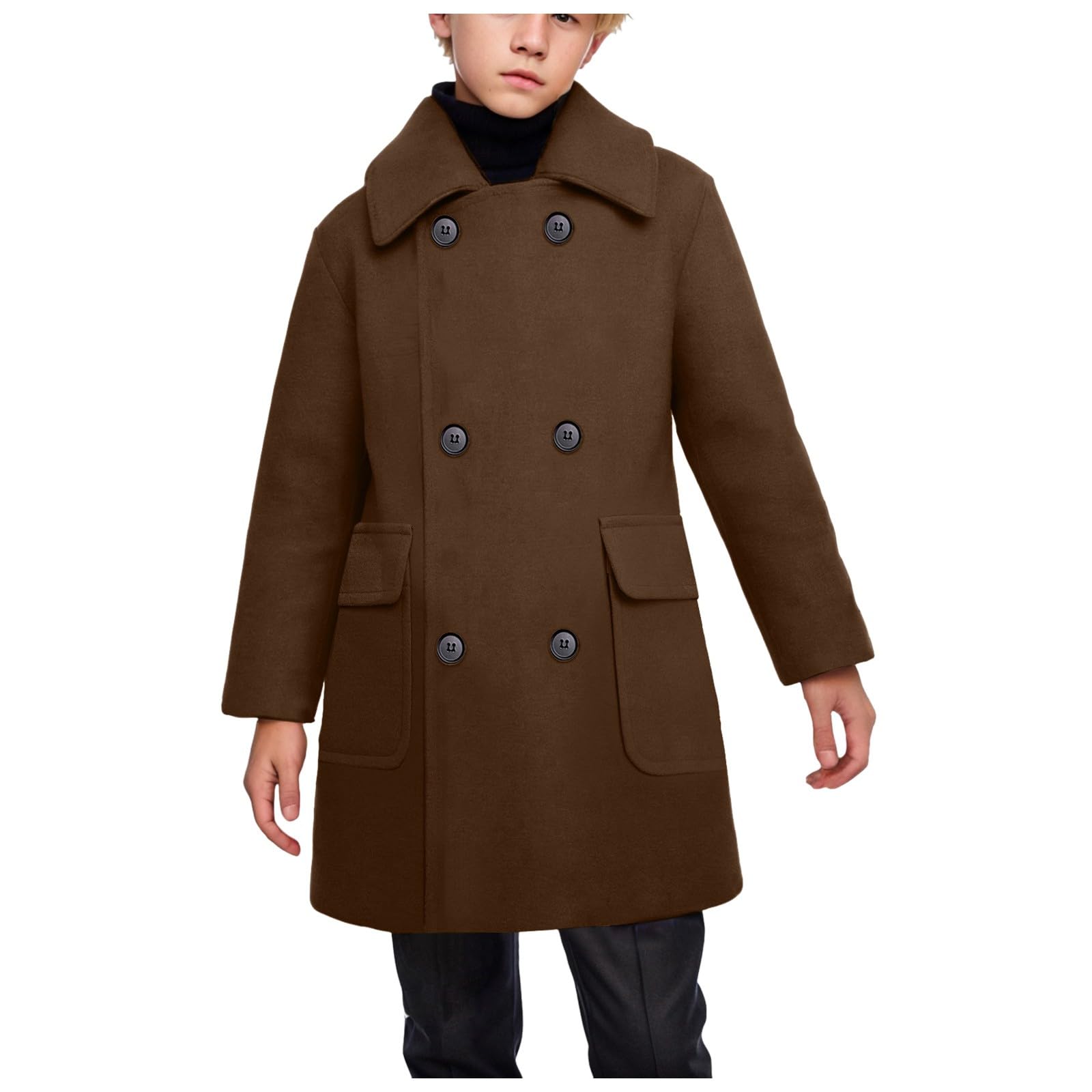 Bambino Ragazzo Giacca invernale Caldo Cappotto Parka Giacche con Cappuccio Fodera In Pile 3-9 Anni Con Cappuccio Pelliccia Giubbotto Trapuntato Spessa Parka Piumino Spessa A Neonato E Ragazzo