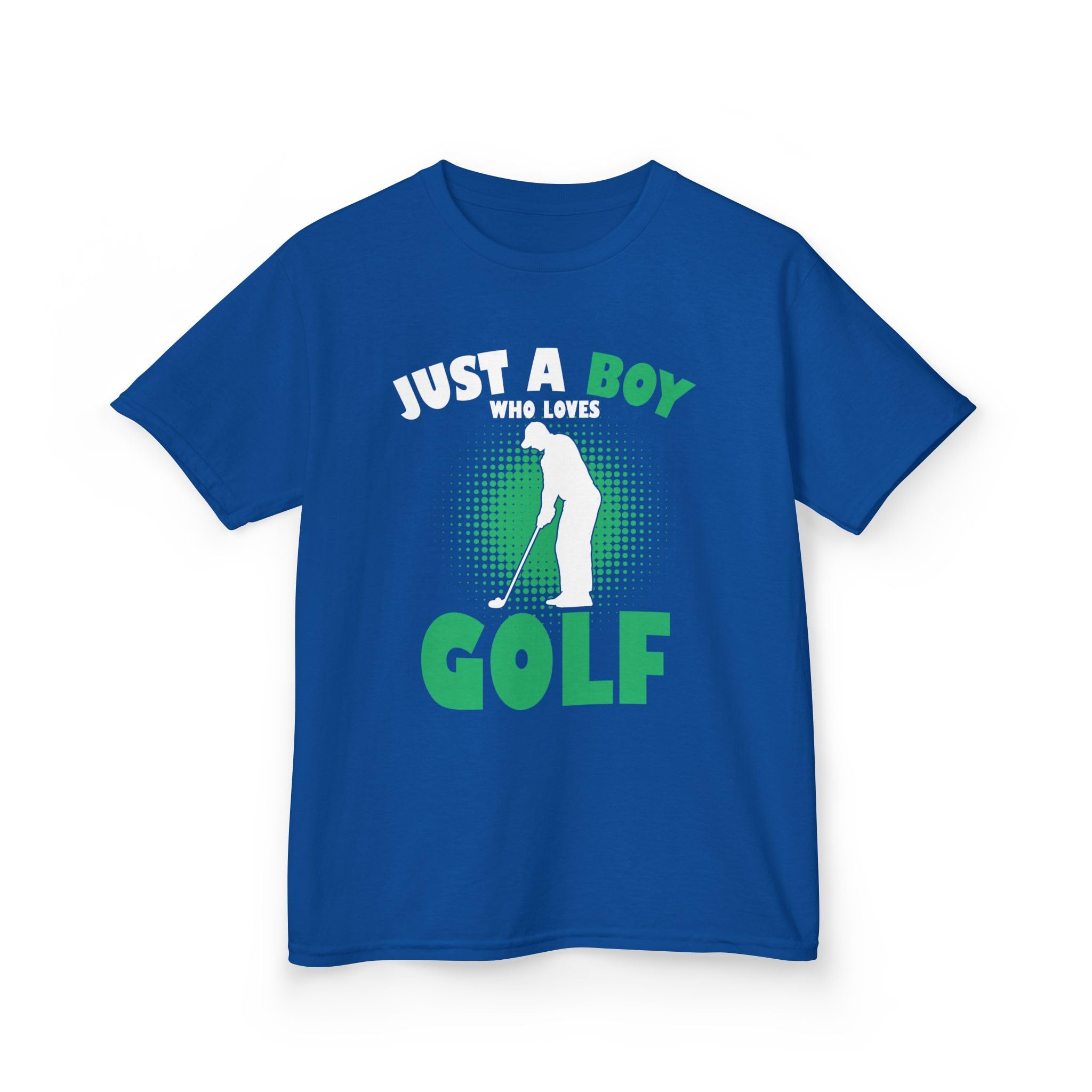 Golf Shirt, Just a Boy Who Loves Golf Golfing Sports Lovers Tee Gifts