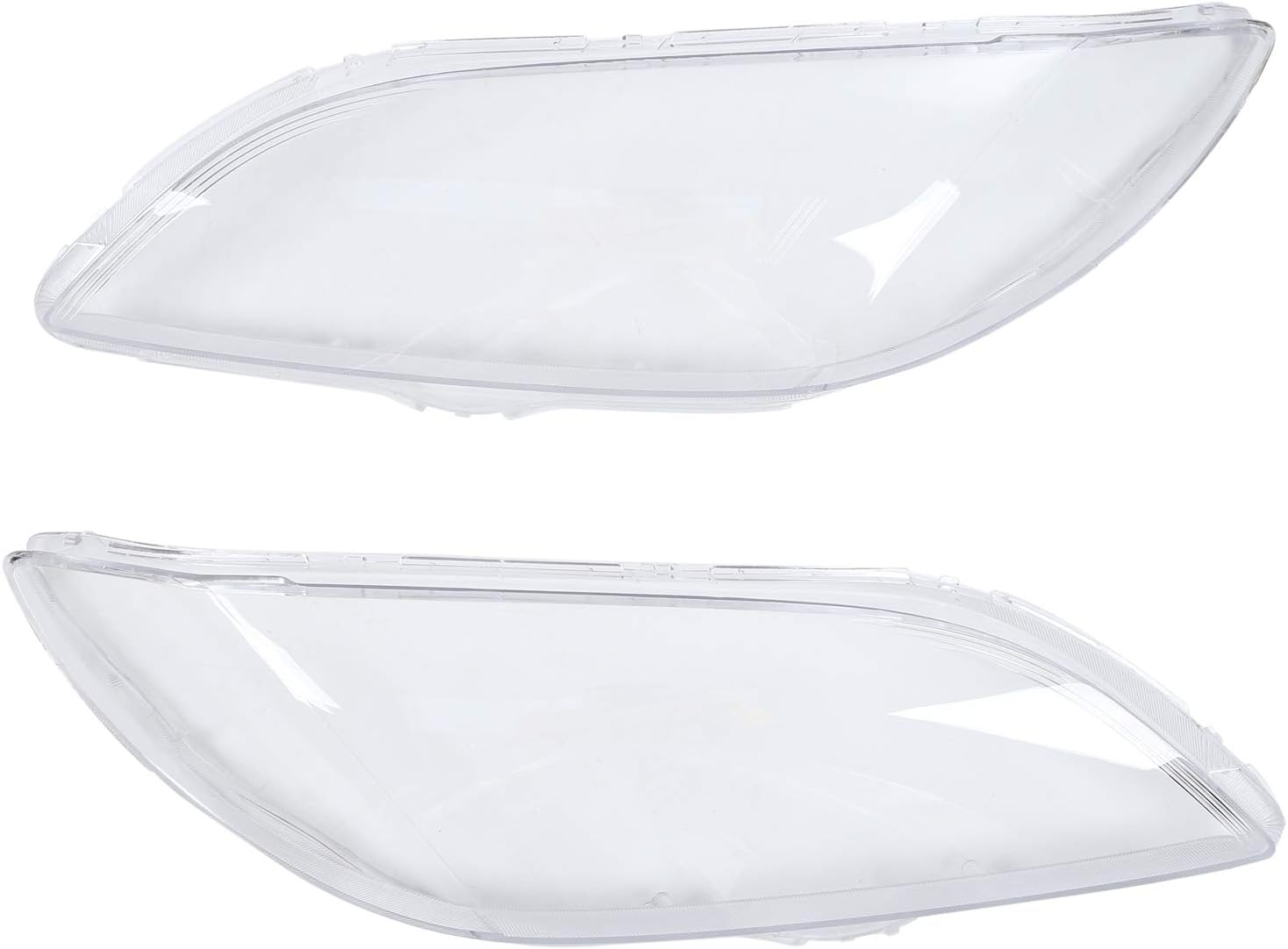 Dellx 1 Pair Car Left & Front Headlight Cover Waterproof Clear