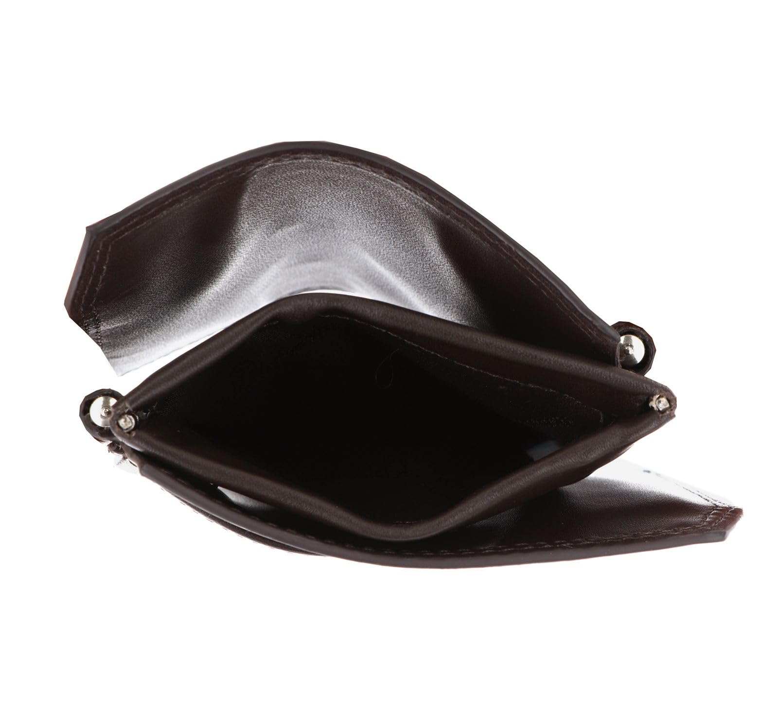 Golden Head Leder Geldklammer Kartenhalter Polo RFID Protect Clip-Scheintasche 1923 Dunkelbraun