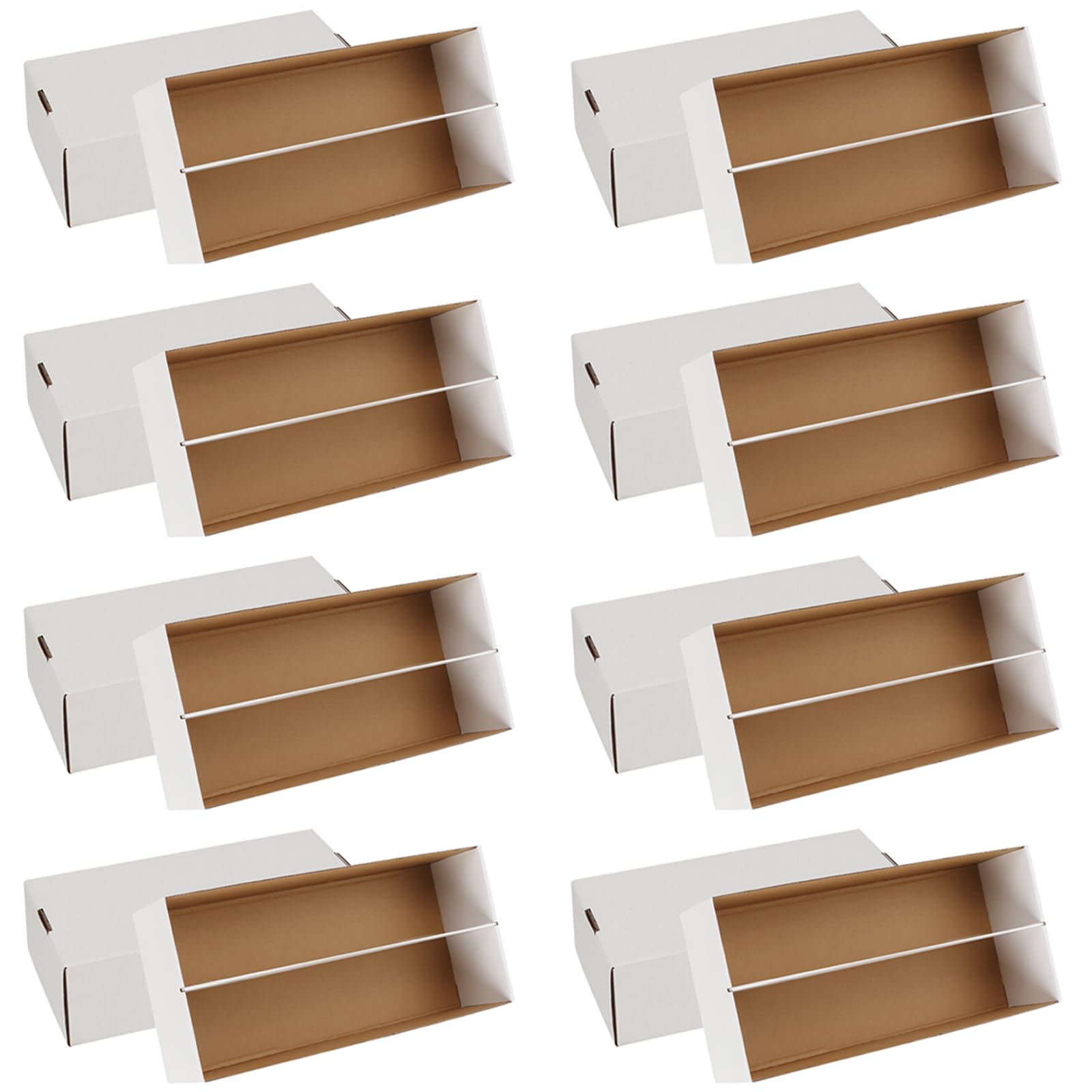 HIMOMO Trading Card Storage Box, 1600 Count Card Storage Boxes, Bulk Cards Storage Box Sports Cards Cases Graded Cardboard Boxes for Basketball Sports