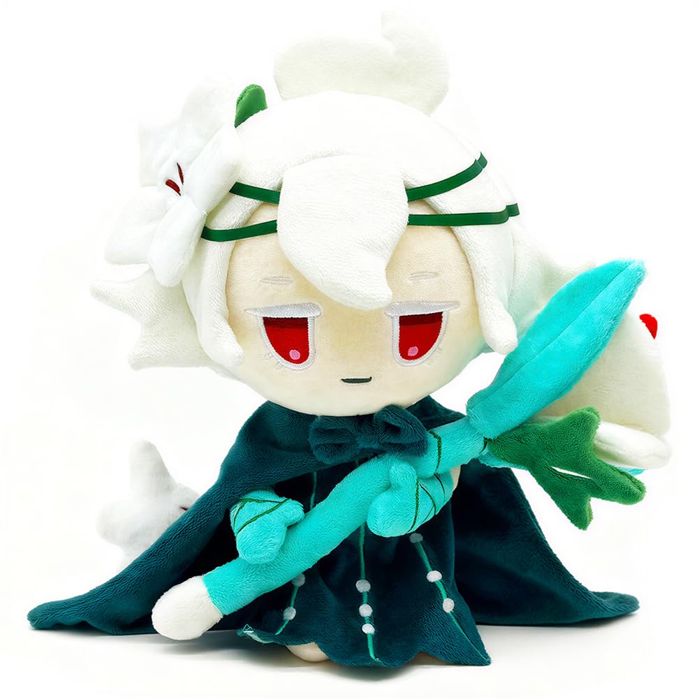RDCIRP Peluche Cookie au Lait Shadow, Jouet en Peluche Cookie Run Kingdom | Les Fans de Jeux Enfants et Adultes Choix d'anniversaire de Noël Halloween for garçons Filles Décoration d'intérieur
