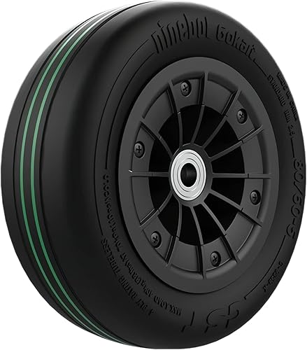 stio Conjunto de rueda delantera para Go Kart Pro y Gokart Bundle, compatible con Ninebot de Segway GoKart ProGokart Kit, Gokart Karting, kit de