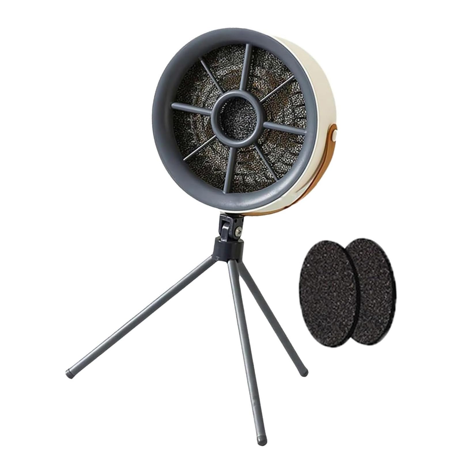 Elnwnnkc Desktop Soot Absorbers with Fashion Kitchen Exhaust Hood Texture Suitable for Home or Outdoor Cooking Small Kitchen Ventilator