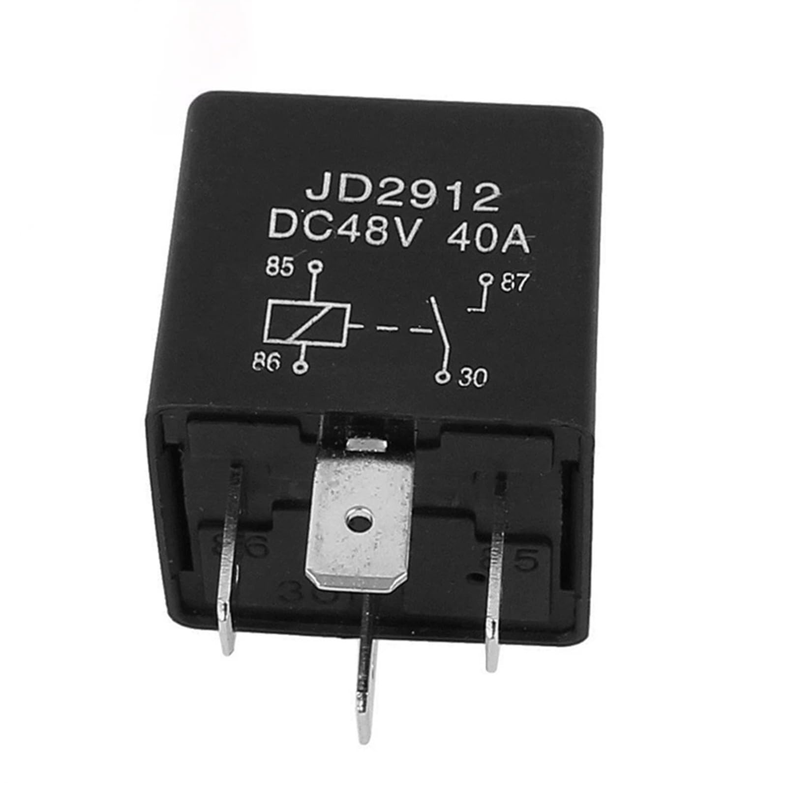 Relé de seguridad for vehículo JD2912 DC 48 V, bobina 40 A, 4/5 pines, 5 unidades(4pin)