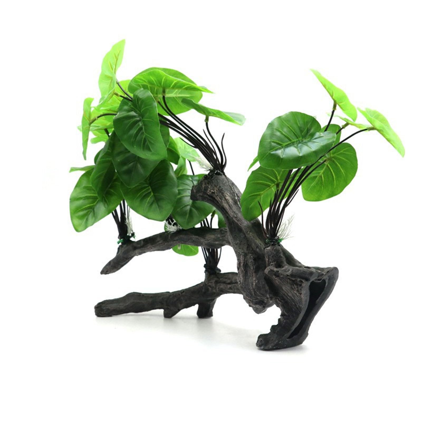 Msioytog Aquarium Landscape Model Driftwood Aquariums Decorations Art Terrarium Habitat Ornaments Aquarium Resin Driftwood