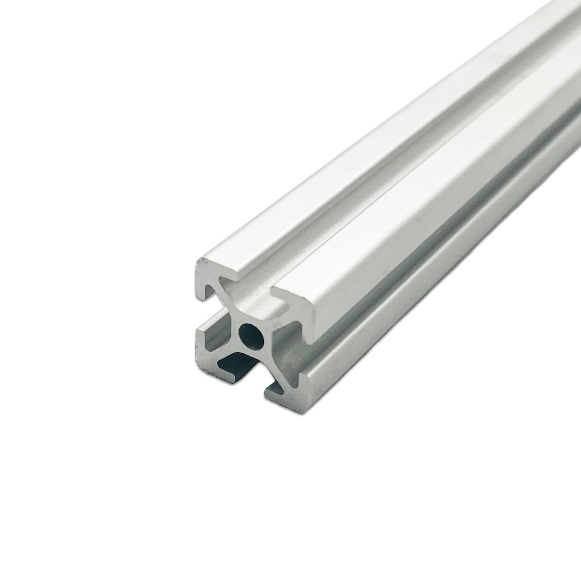 Aluprofil 20x20 mm | Nut 5 | 14 m = (7 Stück mit 2 Meter Länge) | eloxiert | Aluminium Profil | Nutenprofil | Aluprofil | Alu Profil | Leicht | Montagesystem |