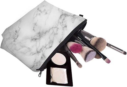 Miniatura 5 de Deanfun - Bolsa de maquillaje impermeable con diseño de mandala y flores, impermeable, espaciosa, cosmetiquera, bolsa de viaje ideal como regalo