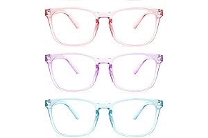 Tijn Blue Light Blocking Glasses Square Nerd Eyeglasses Frame