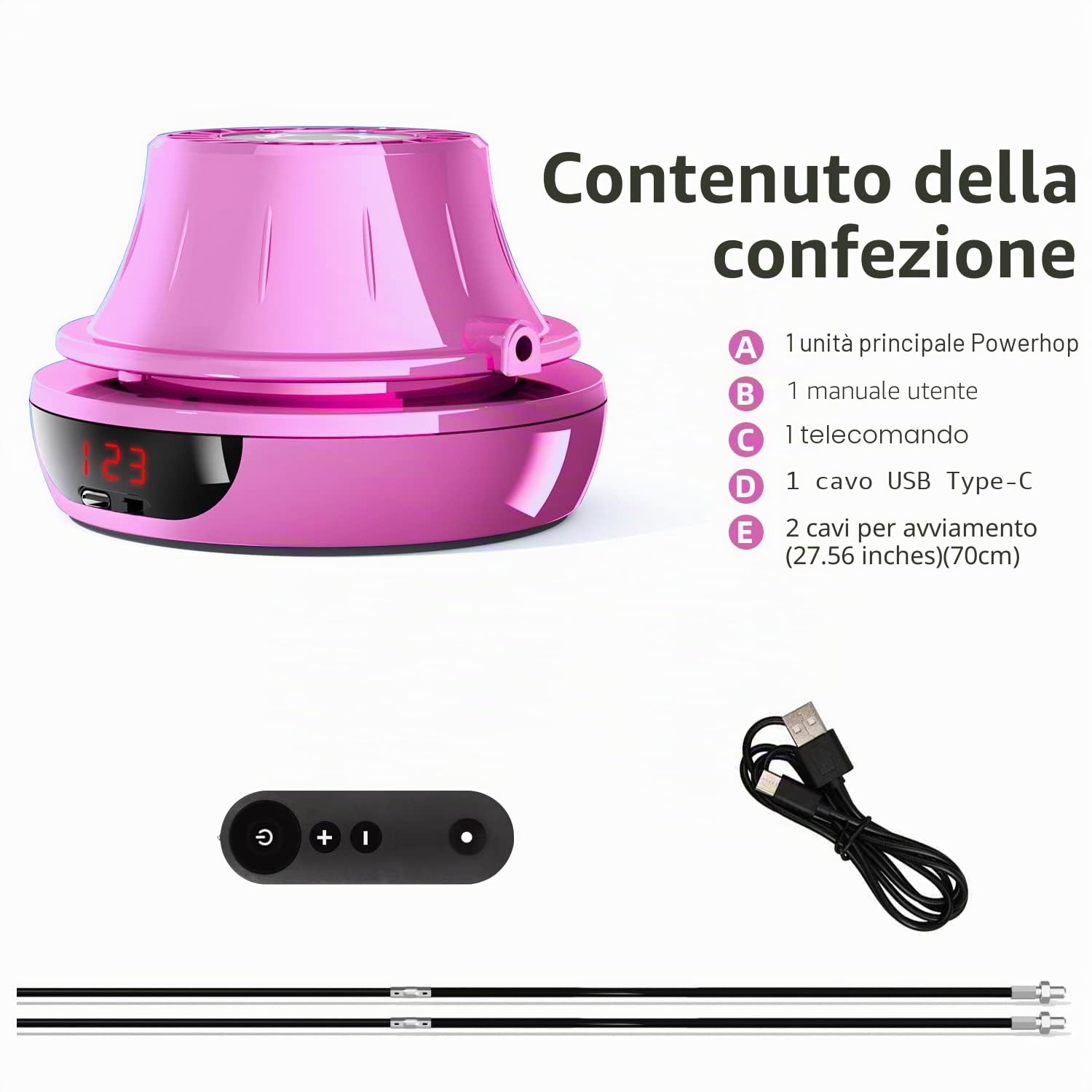 LEJIEYIN Corda da Salto Ricaricabile Corda da Salto Allenamento con Multi Utenti insieme Livello di Velocità Regolabile da 1 a 10 con Controllo Remoto Macchina Salta Corda Contatore Adatto per