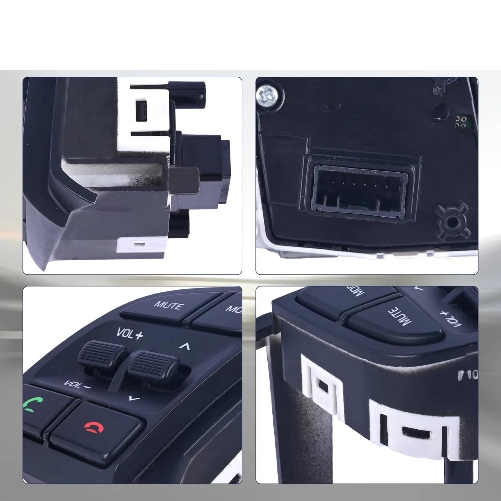 Compatible Con Hyundai Para Tucson 2016 2017 2018 Accesorios De Coche Control De Interruptor De Volante Izquierdo Inalámbrico OEM 96710D35004X Auto Botones Volante