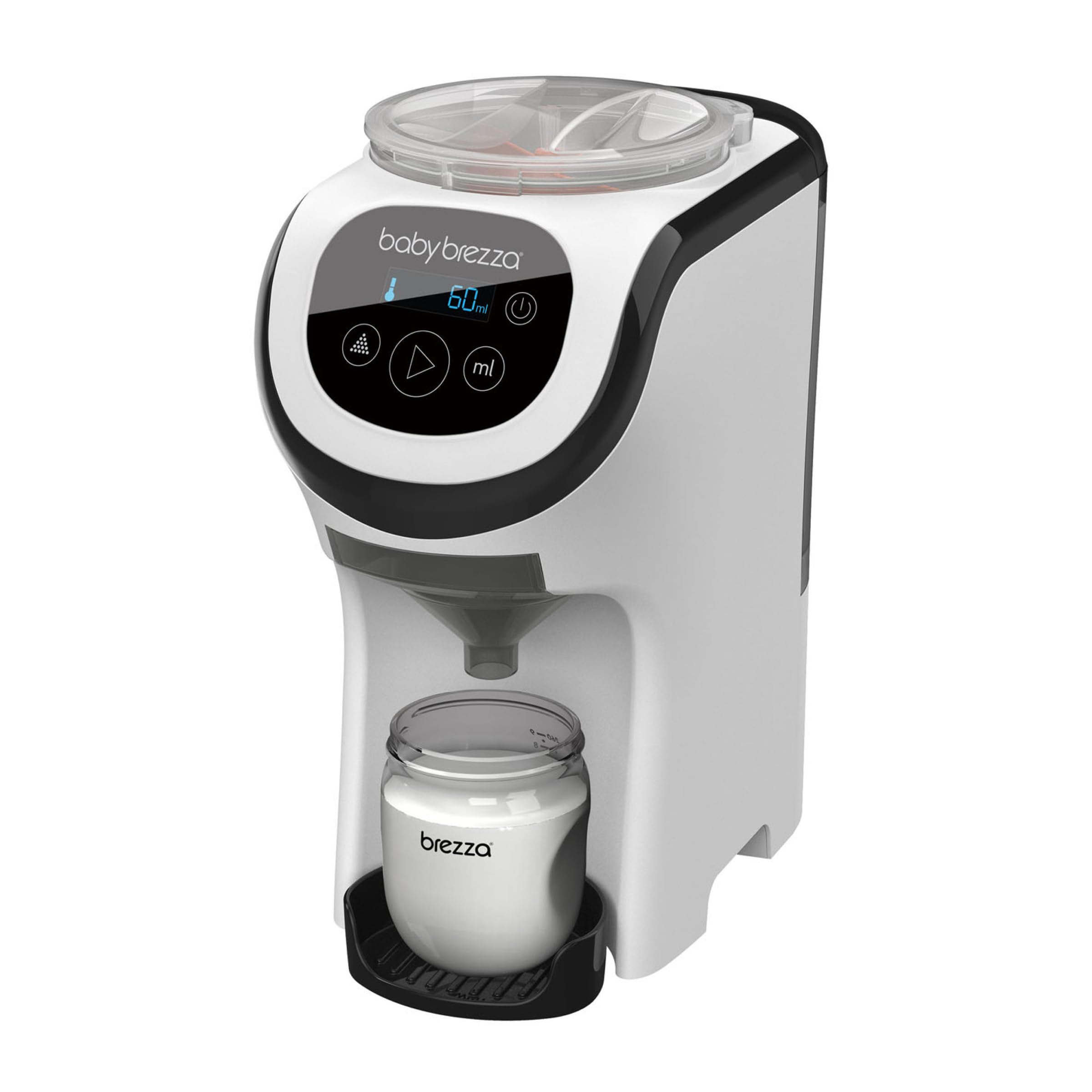 Baby Brezza - Préparateur de biberons automatique compact Formula Pro Mini | Idéal pour les petits espaces et facile à transporter en voyage – Un biberon chaud prêt en quelques secondes