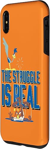 Vista 23 de Funda para iPhone 13 Looney Tunes Roadrunner la lucha es real