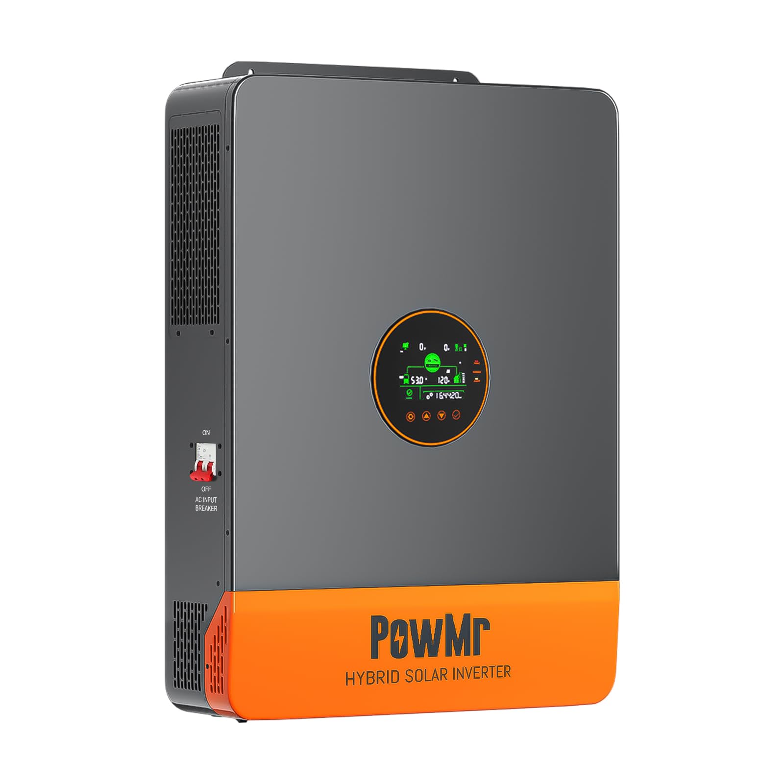 Inverter solare ibrido da 10000 W, inverter split/monofase da 48 V a 110/240 Vac, 10 KW con controller MPPT da 200 A, ingresso fotovoltaico massimo 11 KW, 500 VCC, per acido al piombo da 48 V, Li