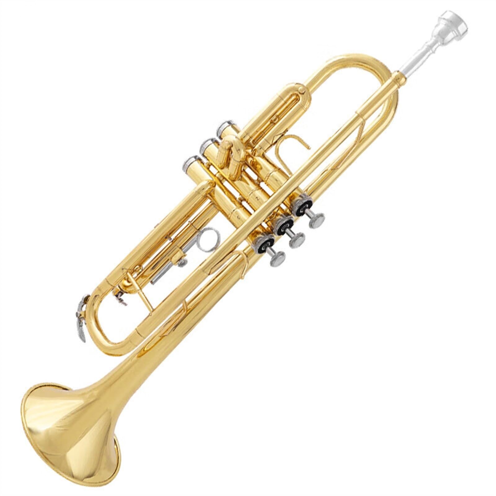 Standard Trompeten Trompete Instrument B Einsteiger Blasinstrument Blechblasinstrument Standard Trompete
