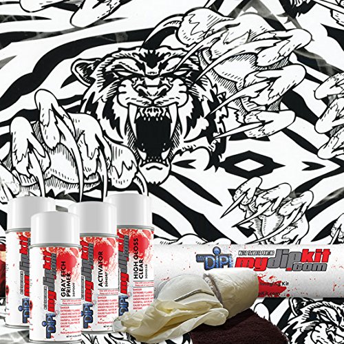 Crazy Tigers Hydrographics Kit MyDipKit - LL-153 - My Dip Kit