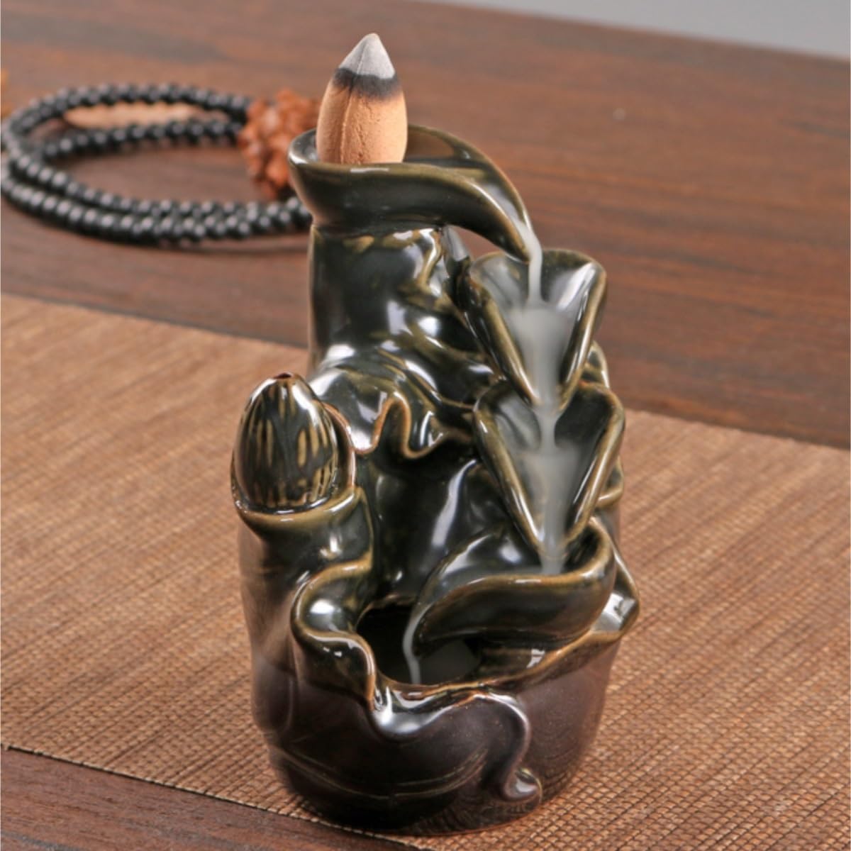 Porta Incenso Bruciatore Incenso Portaincenso In Ceramica, Portaincenso, Ornamento Creativo, Bruciatore Di Incenso A Riflusso Portaincenso Per Famiglia