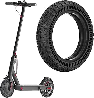 9 Inch Solid Tire, 9x2.25 Scooter Wheels for All 9.0 inch Electric Scooter, No Inflation Required Explosion Proof Solid Tire, Tubeless Honeycomb Tyre Parts Compatible for M365/M365 Pro