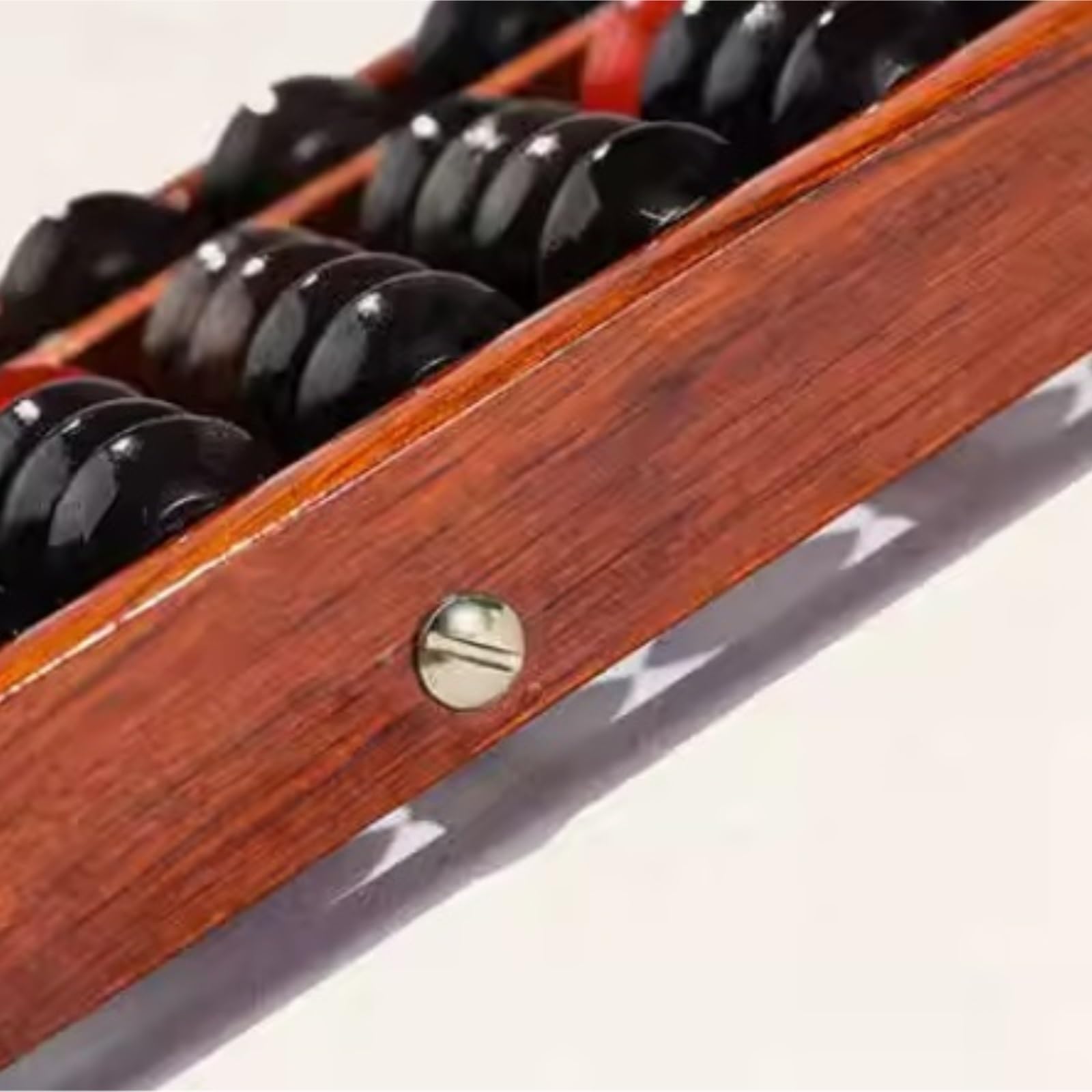 Abakus Vintage Holz Abacus 17 Digit Chinesischen Rechner Zählen Werkzeug for Pädagogisches Schule Büro Rechenrahmen