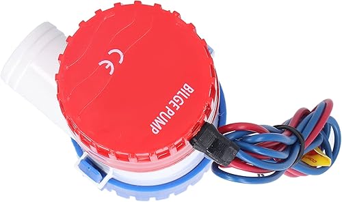 Miniatura 9 de Kit de bomba de sentina sumergible para barco, 12 V24 V, 3505007501100 GPH de acero inoxidable, carcasa ABS, resistente a la corrosión, filtro de