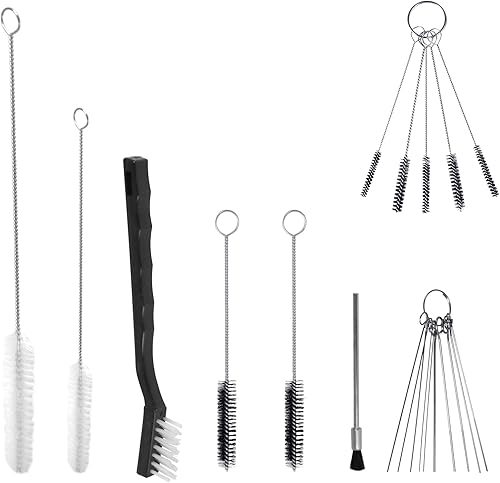 Miniatura 1 de 17pcs Spray Gun Cleaning Kit,Paint Gun Cleaning Kit Airbrush Spray Gun Nozzle Cleaning Repair Tool for HVLP Gravity Detail Paint Guns, Airbrush, Air