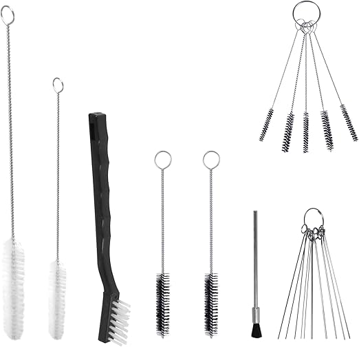 21 Piece HVLP Spray Gun Cleaning Kit,Air Paint Spray Gun Cleaning Brush